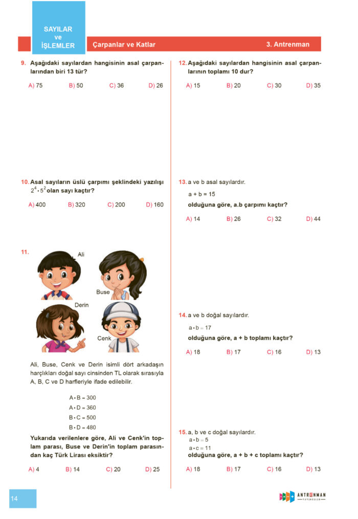 8. Sınıf Antrenmanlarla Matematik - Image 6