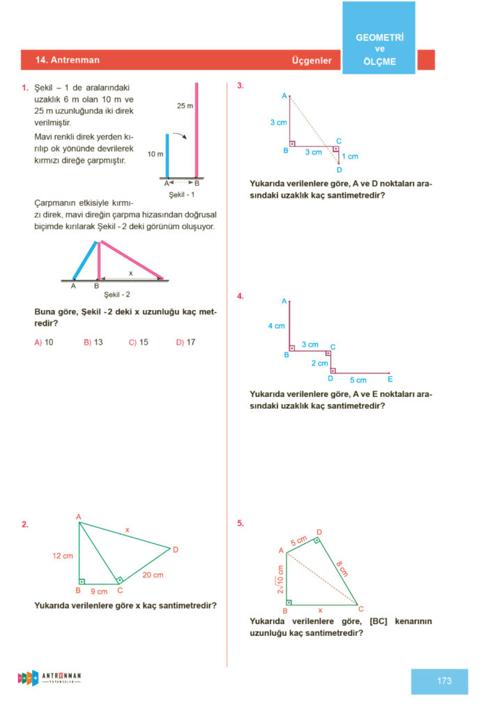 8. Sınıf Antrenmanlarla Matematik - Image 7