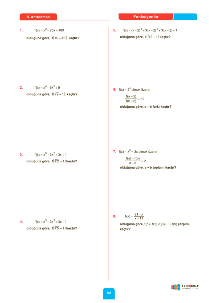 Antrenmanlarla Matematik-3 - Image 6