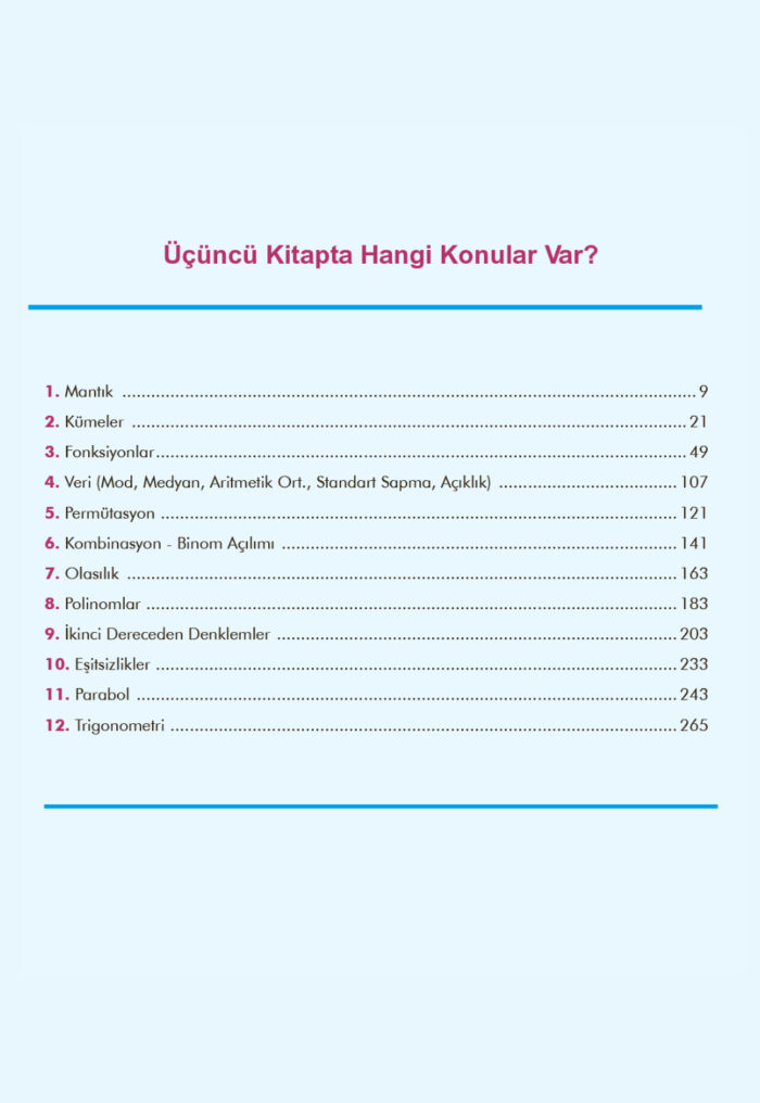 Antrenmanlarla Matematik-3 - Image 2